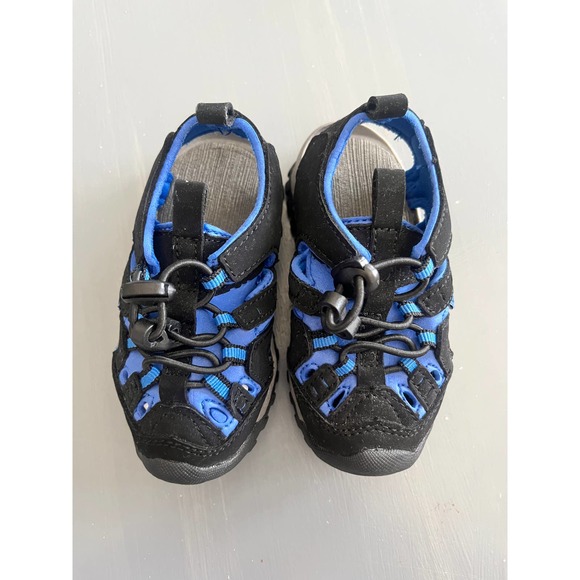 Northside toddler water shoes Burke II size 6 boys blue and black - Picture 3 of 5